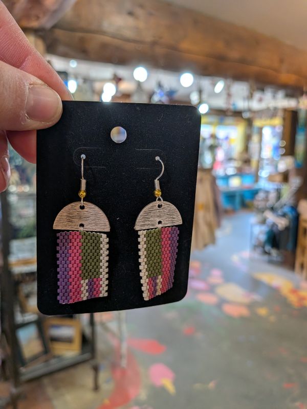 Stef's Beaded Earrings