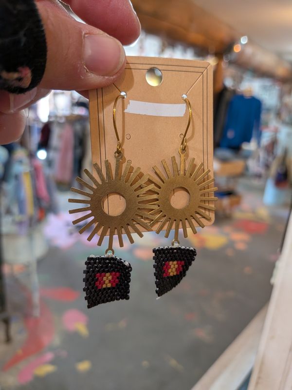 Stef's Beaded Earrings