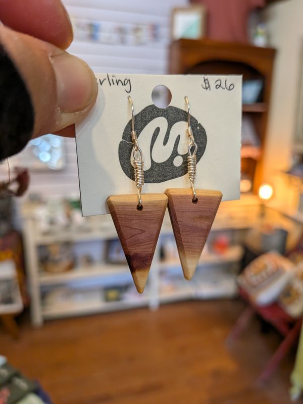 Mo's Wood Earrings