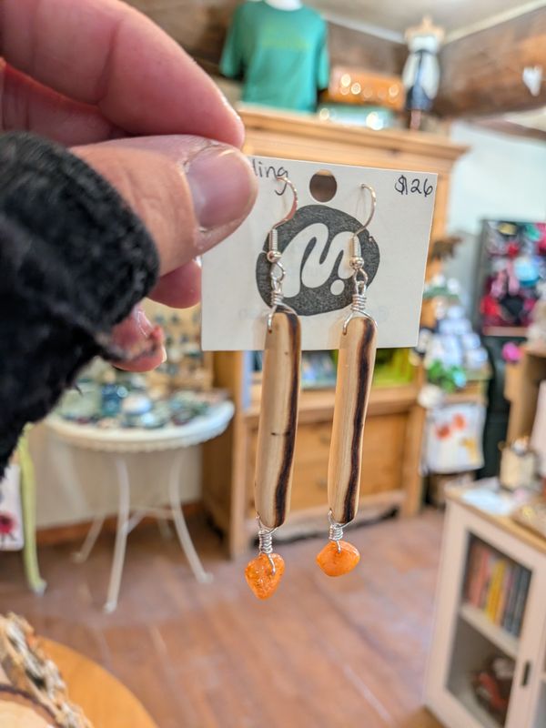 Mo's Wood Earrings