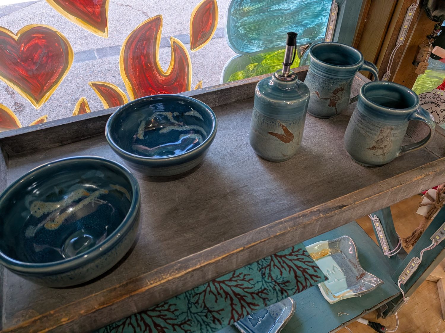Jessie's Ceramic Set in Blue