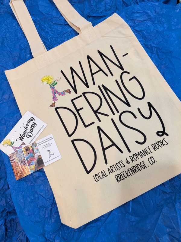 Wandering Daisy Tote Bags