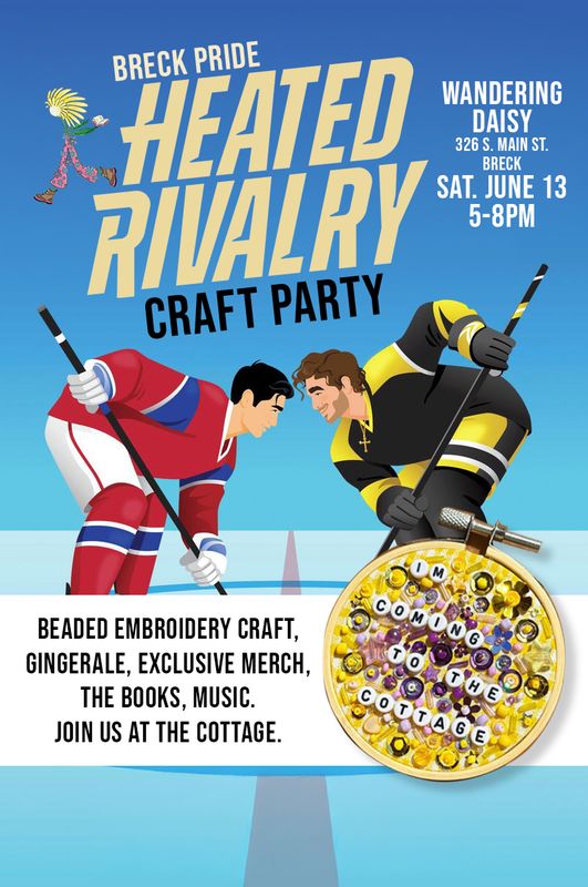 Heated Rivalry Craft Party