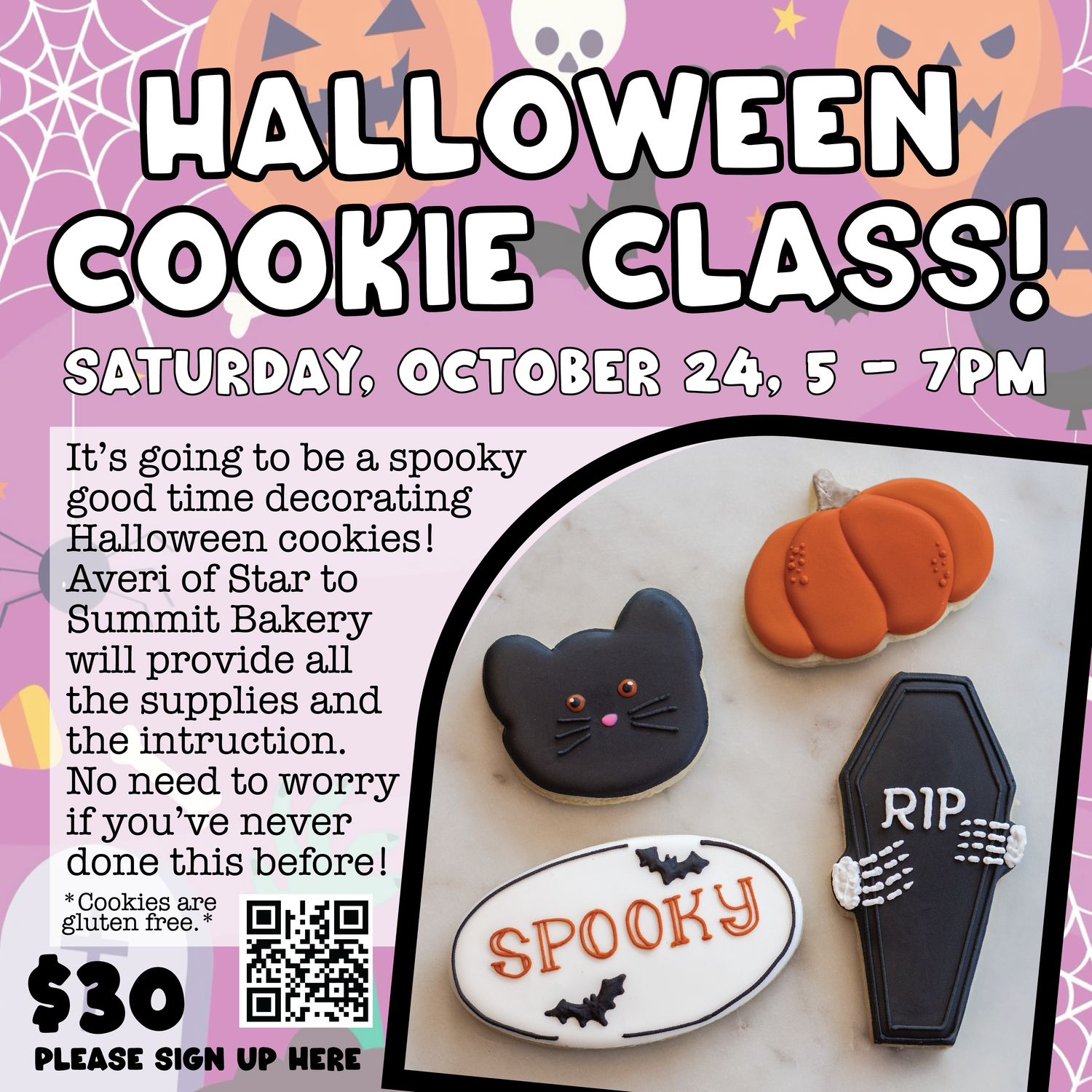 Halloween Cookie Class Halloween Cookie Class
