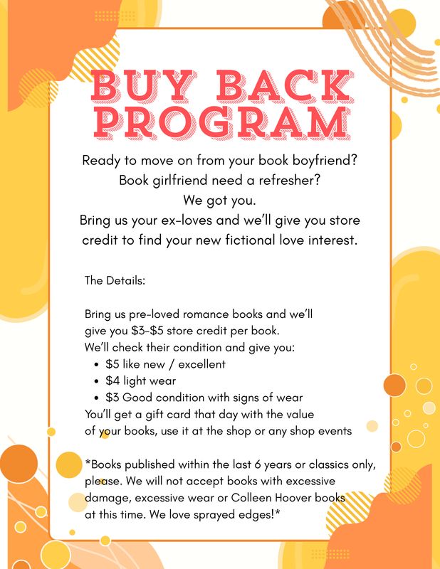 Book Buy Back Program