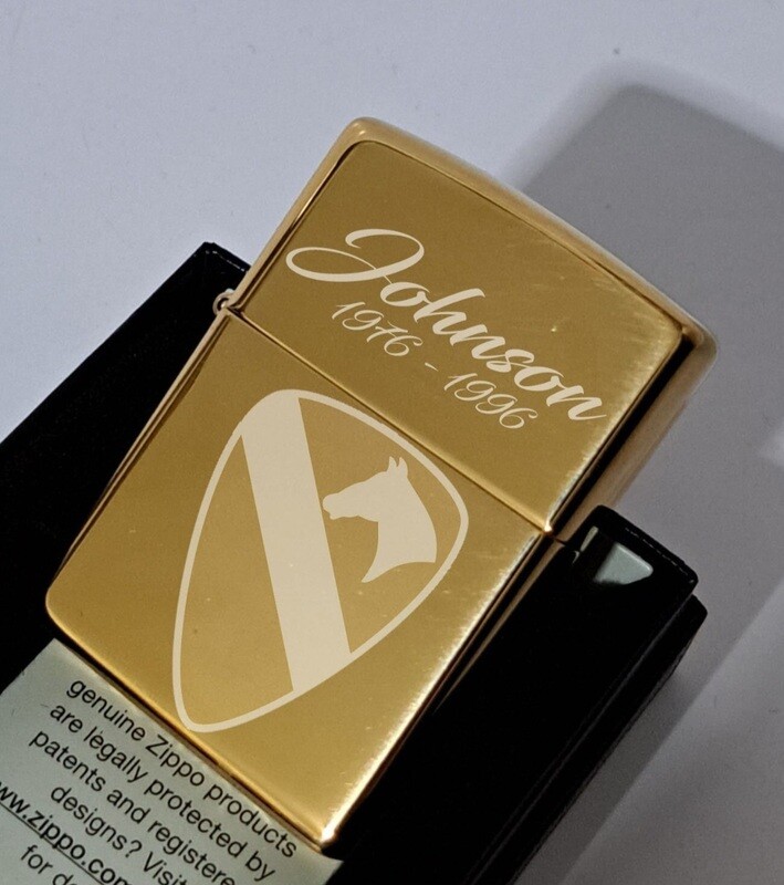 Armor High Polish Brass Zippo