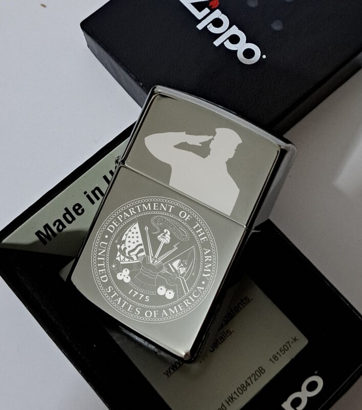 High Polish Chrome Zippo