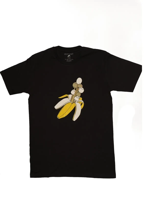 LCP Bananen T-Shirt schwarz