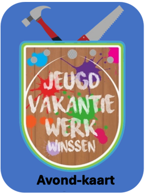 Dinsdag avond kaart 2025