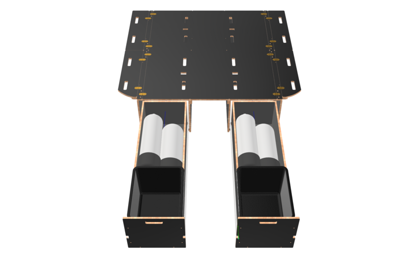 NJORD- Scuba Diving Storage Drawers NJORD- Scuba Diving Storage Drawers