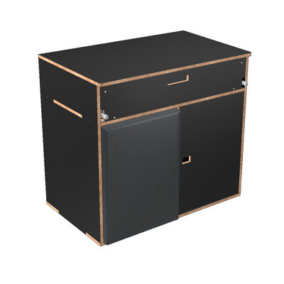 FRIGGA - Fridge cabinet, with drawer and cupboard FRIGGA - Fridge cabinet, with drawer and cupboard