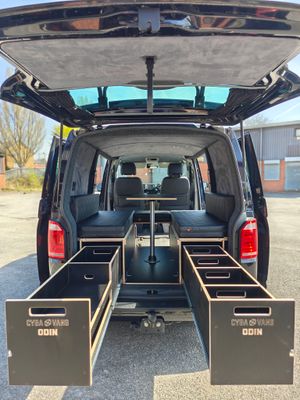 ODIN SWB - Camper/van Storage, Drawers, Kitchen, Table & Bed ODIN SWB - Camper/van Storage, Drawers, Kitchen, Table & Bed