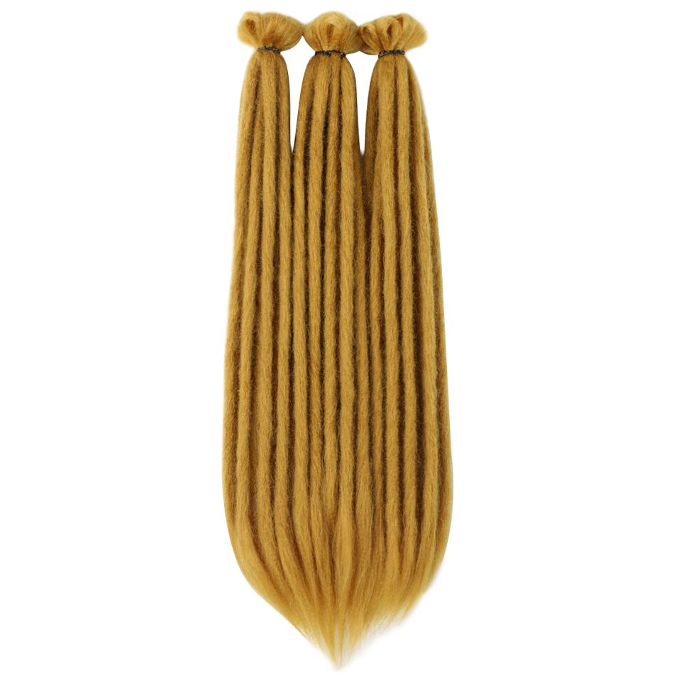 #144 | Golden Blonde | Locs 30pk 20" crotchet loop hair extensions