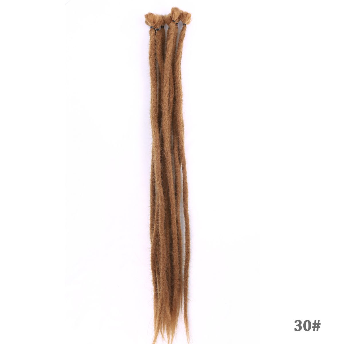 #30 | Medium Auburn | 10 strands 22" synthetic crotchet dreadlock hair extensions