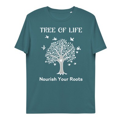 Organic Cotton Tree of Life Unisex Tshirt