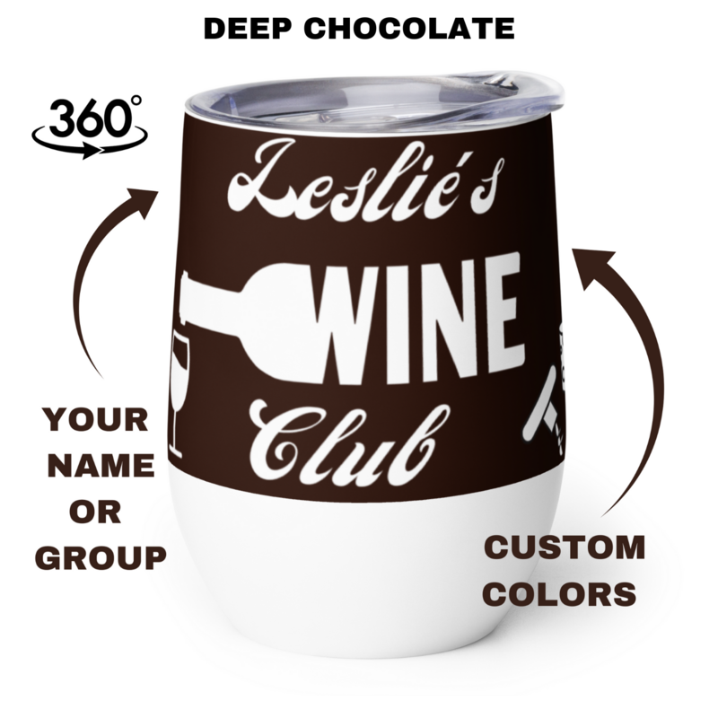 Personalized Wine Club Tumbler 