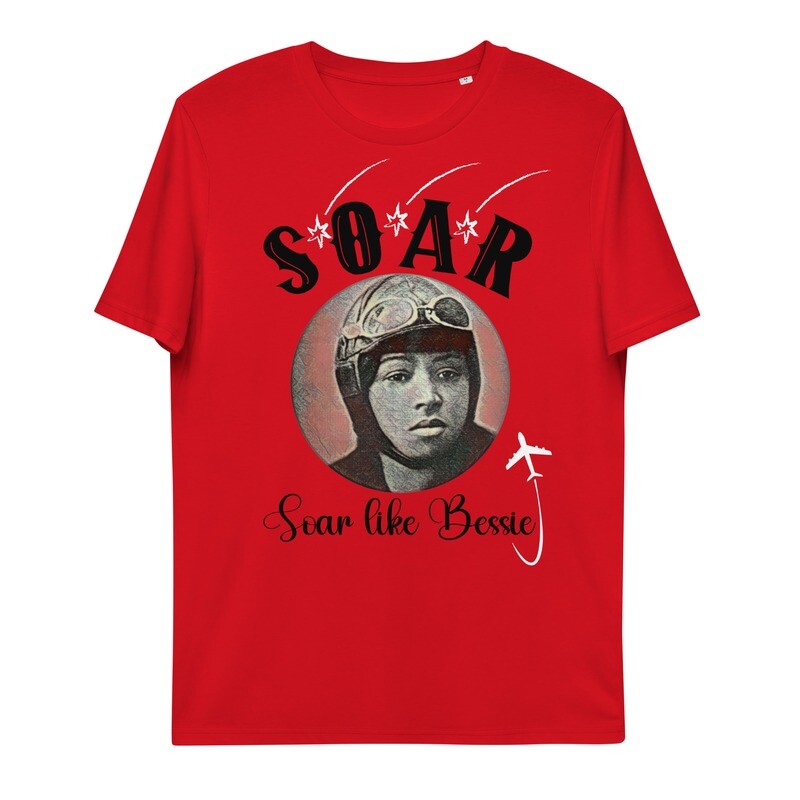 Organic Cotton Soar Like Bessie Unisex Tshirt