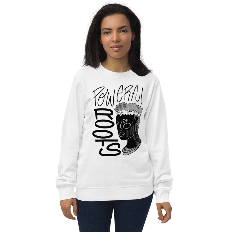 Powerful Roots Unisex Organic Cotton Sweatshirt