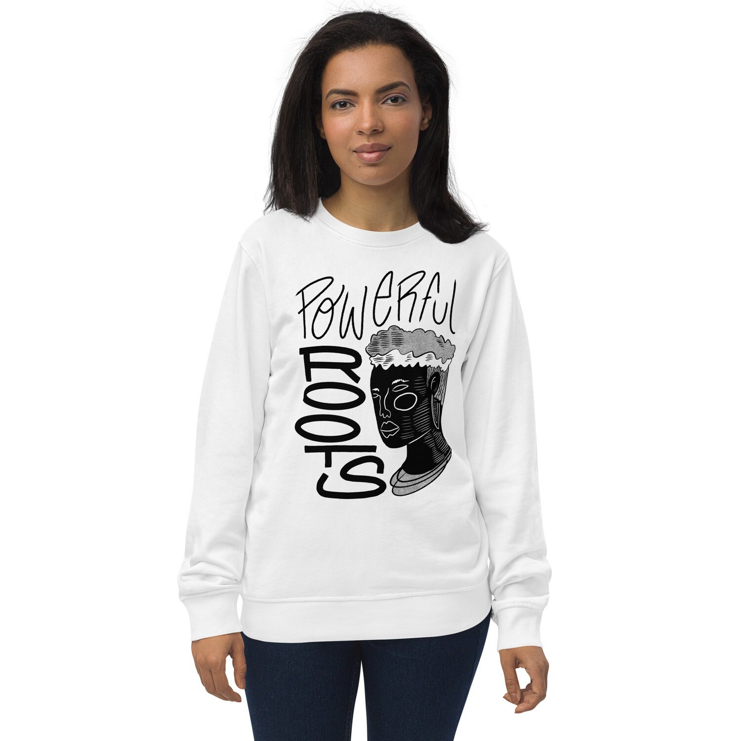 Powerful Roots Unisex Organic Cotton Sweatshirt