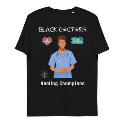 Organic Cotton Black Doctors Unisex Tshirt