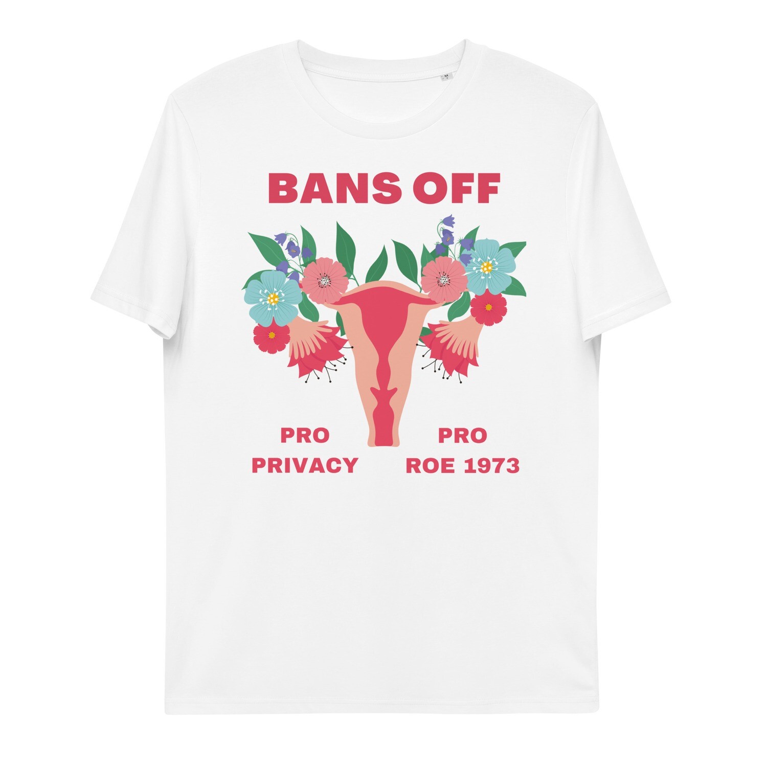 Unisex Organic Cotton Pro Choice Tshirt