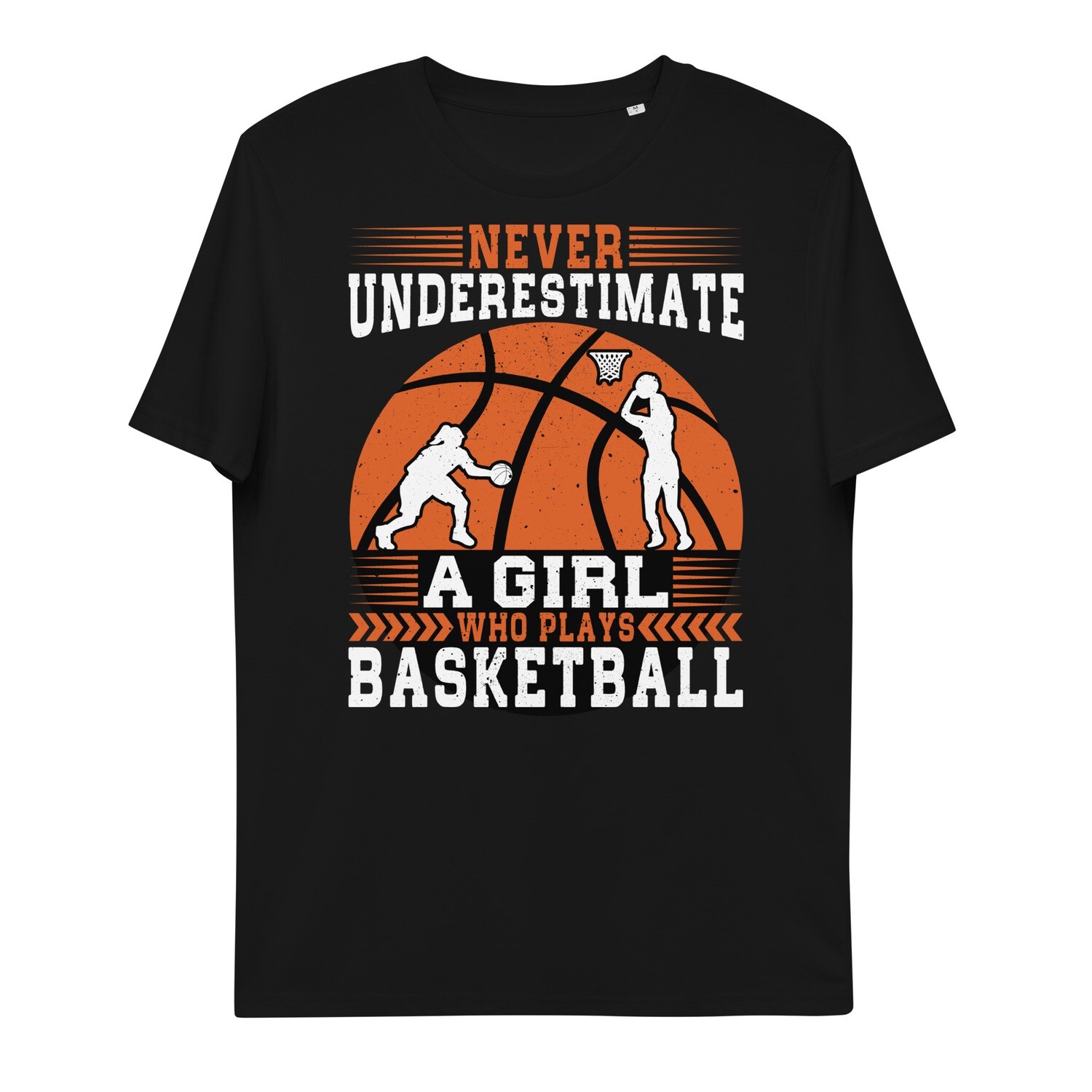 Organic Cotton Never Underestimate Girl Players Tshirt