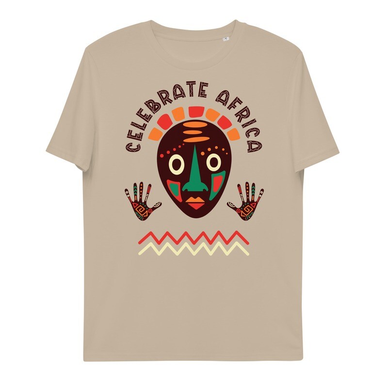Unisex Organic Cotton Celebrate Africa Tshirt