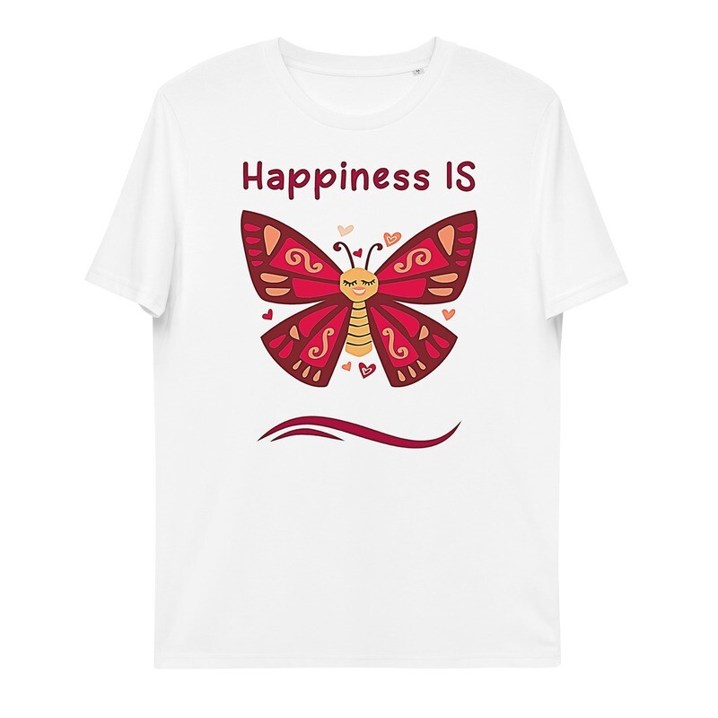 Organic Cotton Happiness IS Tshirt