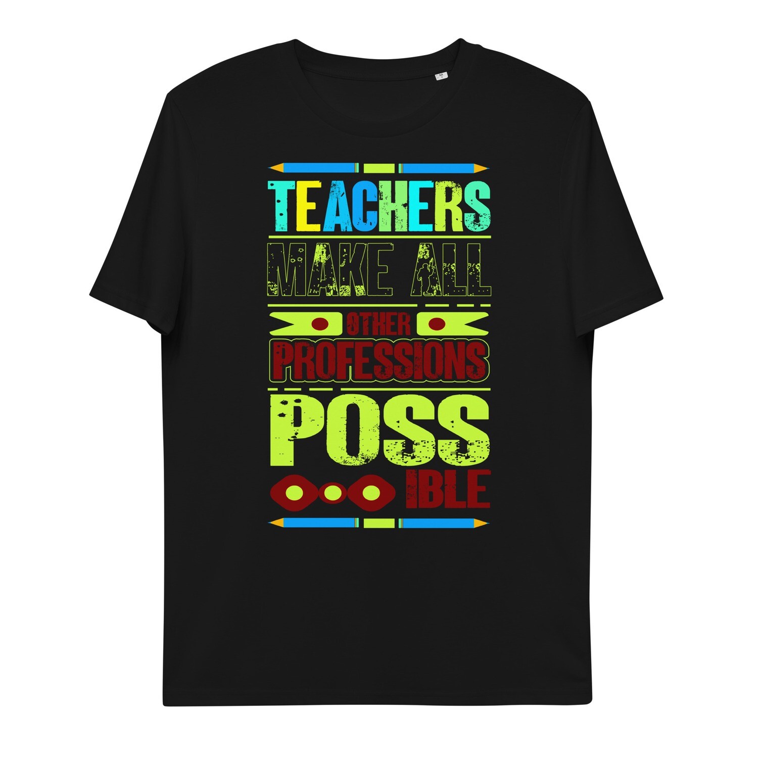 Organic Cotton Teachers Matter Tshirt (unisex)