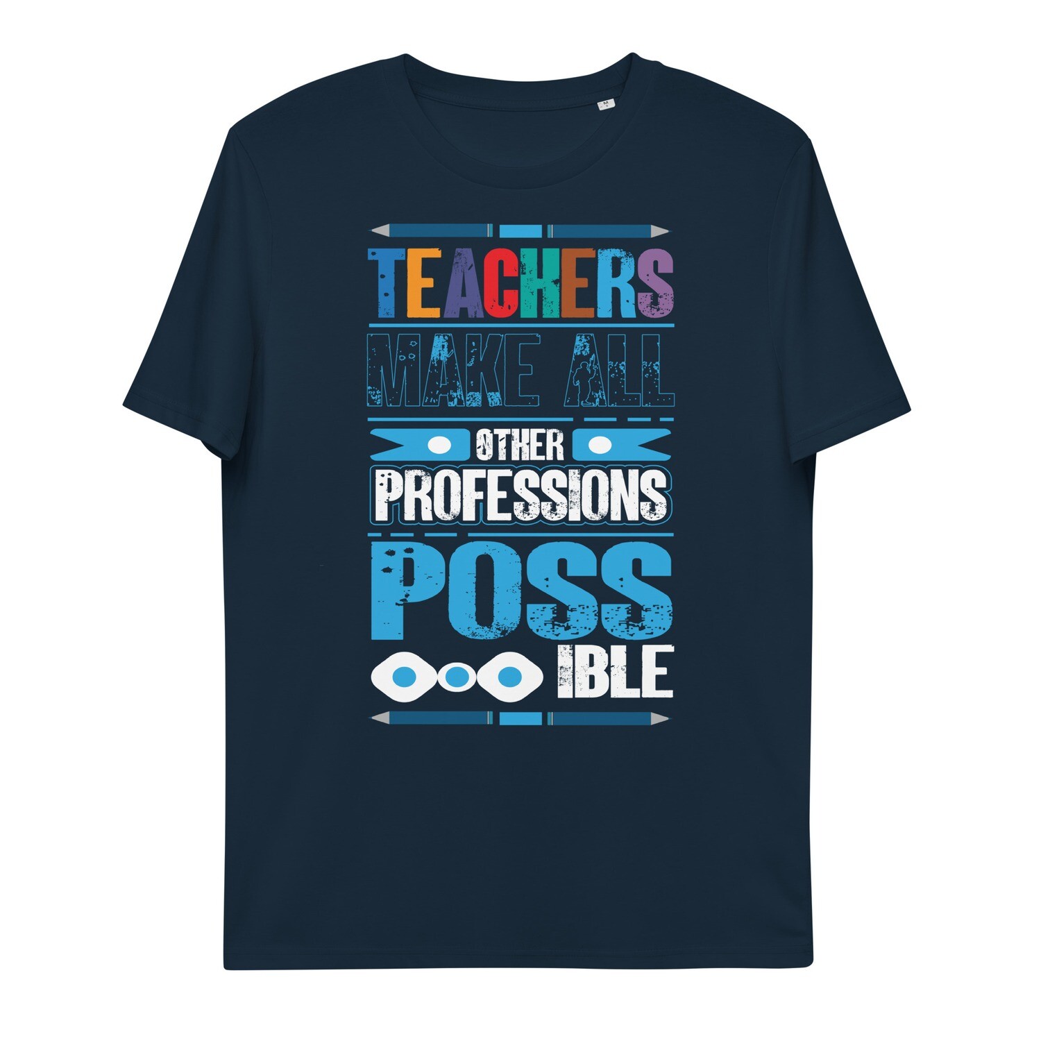Organic Cotton Teachers Matter Tshirt (unisex)