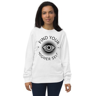 Organic Cotton Find Your Higher Self Sweatshirt (unisex)