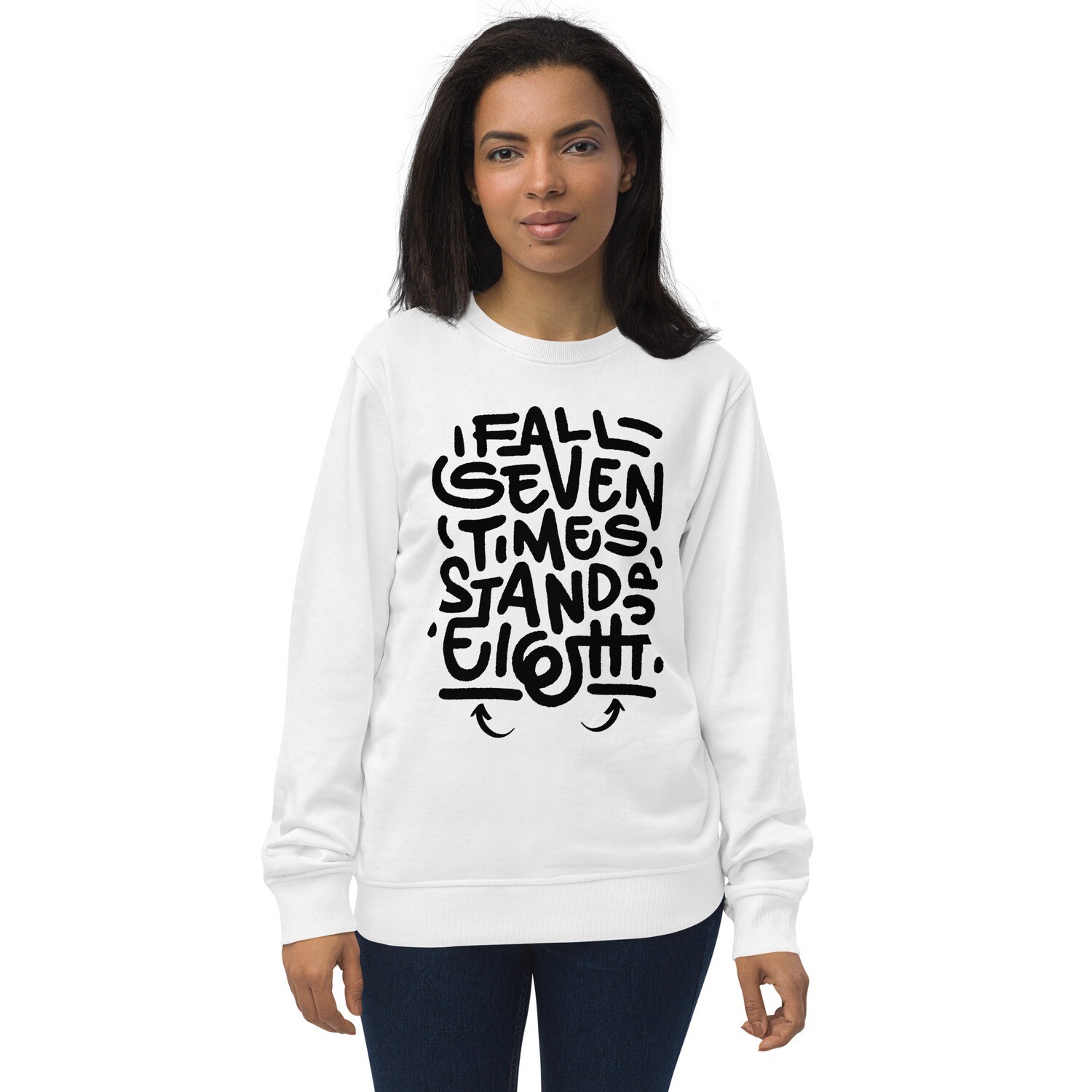 Organic Cotton Fall and Get Up Sweatshirt