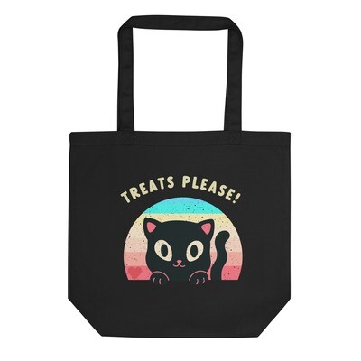Treats Please Cat Eco (Double Sided) Tote Bag