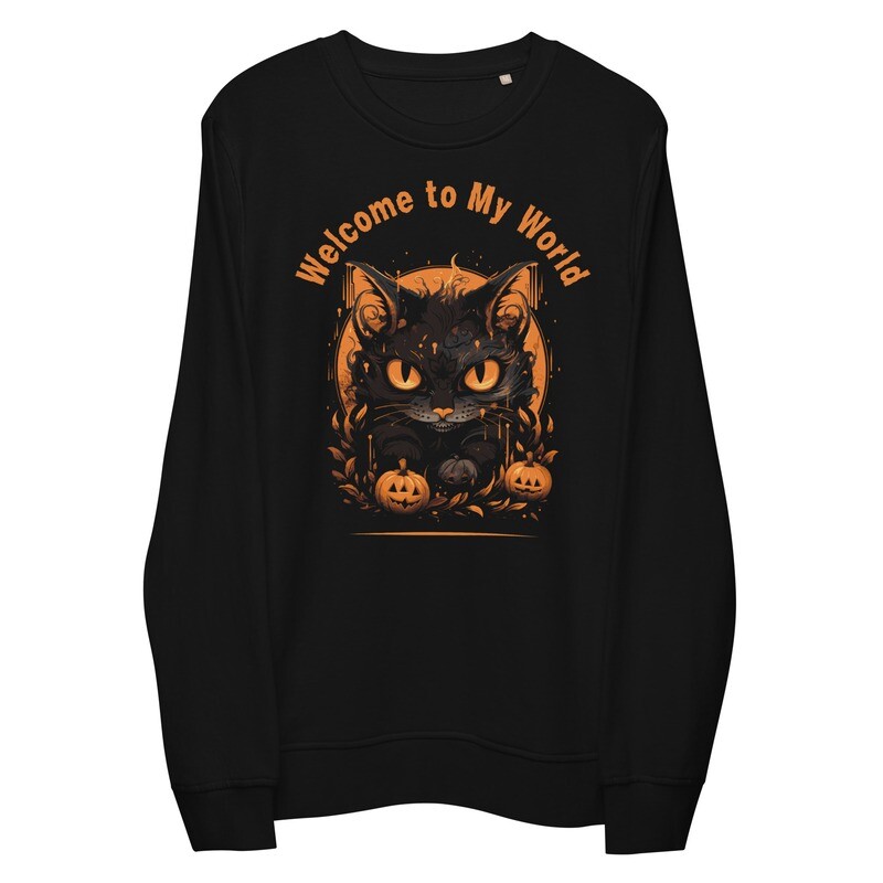 Organic Cotton Welcome to My World Sweatshirt