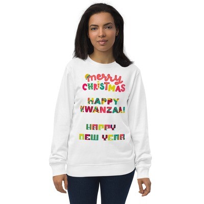 Eco Friendly Holiday Shirt (Christmas, Kwanzaa, New Year)