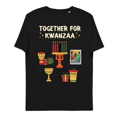 Organic Cotton Together for Kwanzaa Tshirt (Unisex)