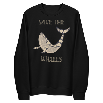 Eco Friendly Save The Whales Sweatshirt
