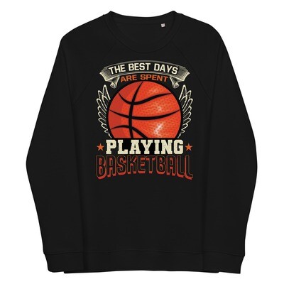 Organic Cotton Basketball Sweatshirt