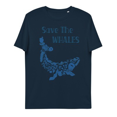 Save The Whales Organic Cotton T-shirt