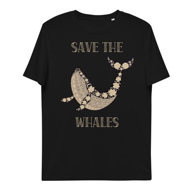 Save The Whales Organic Cotton T-shirt