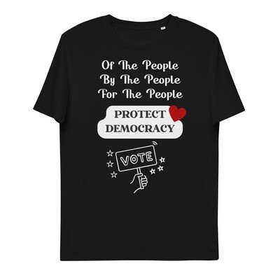 Protect Democracy Organic Cotton Tshirt (unisex)