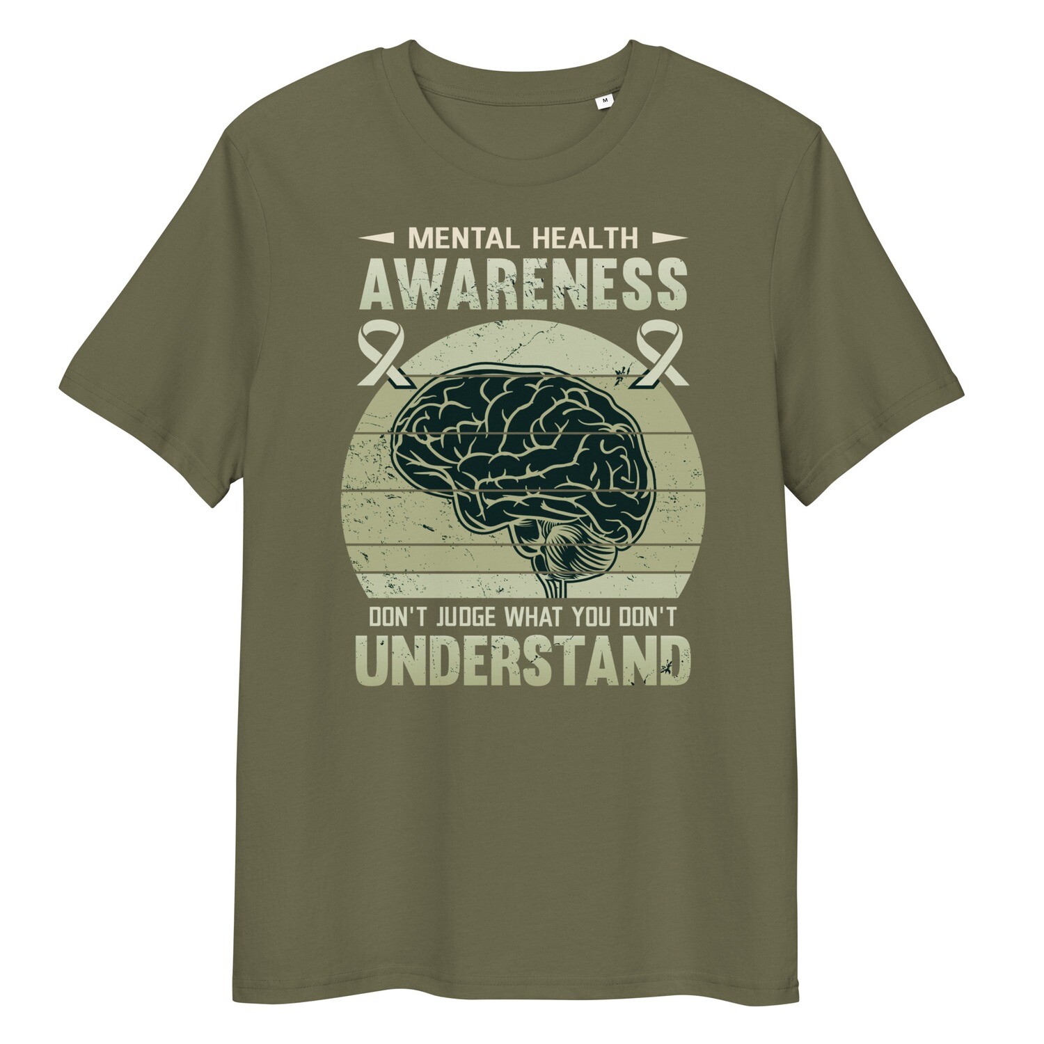 Mental Health Awareness unisex organic cotton t-shirt