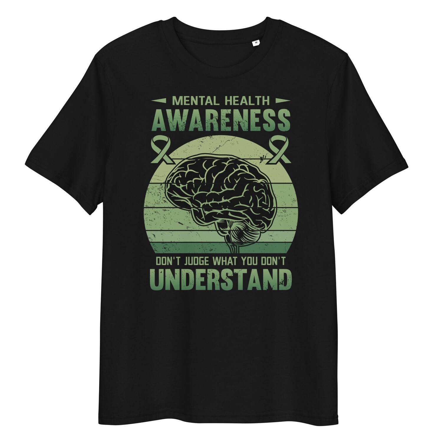 Mental Health Awareness unisex organic cotton t-shirt