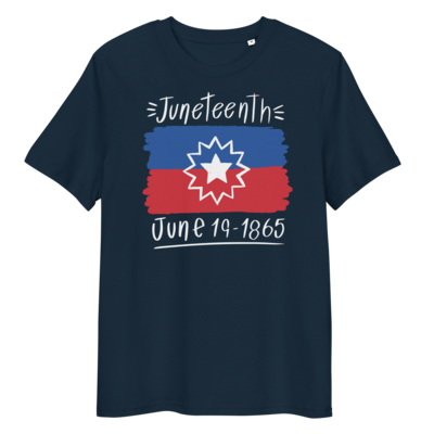 Organic Cotton Juneteenth (6-19-1865) Tshirt
