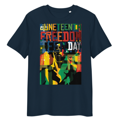 Juneteenth Freedom Day Organic Cotton Tshirt (Unisex)