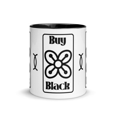Ceramic Buy Black Mug (coordinated colors in black)