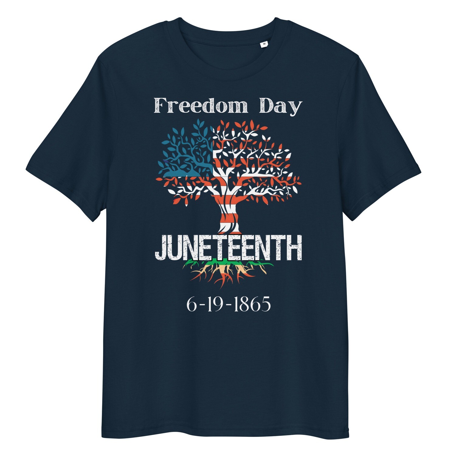 Organic Cotton Juneteenth Tree of Life Unisex organic cotton t-shirt