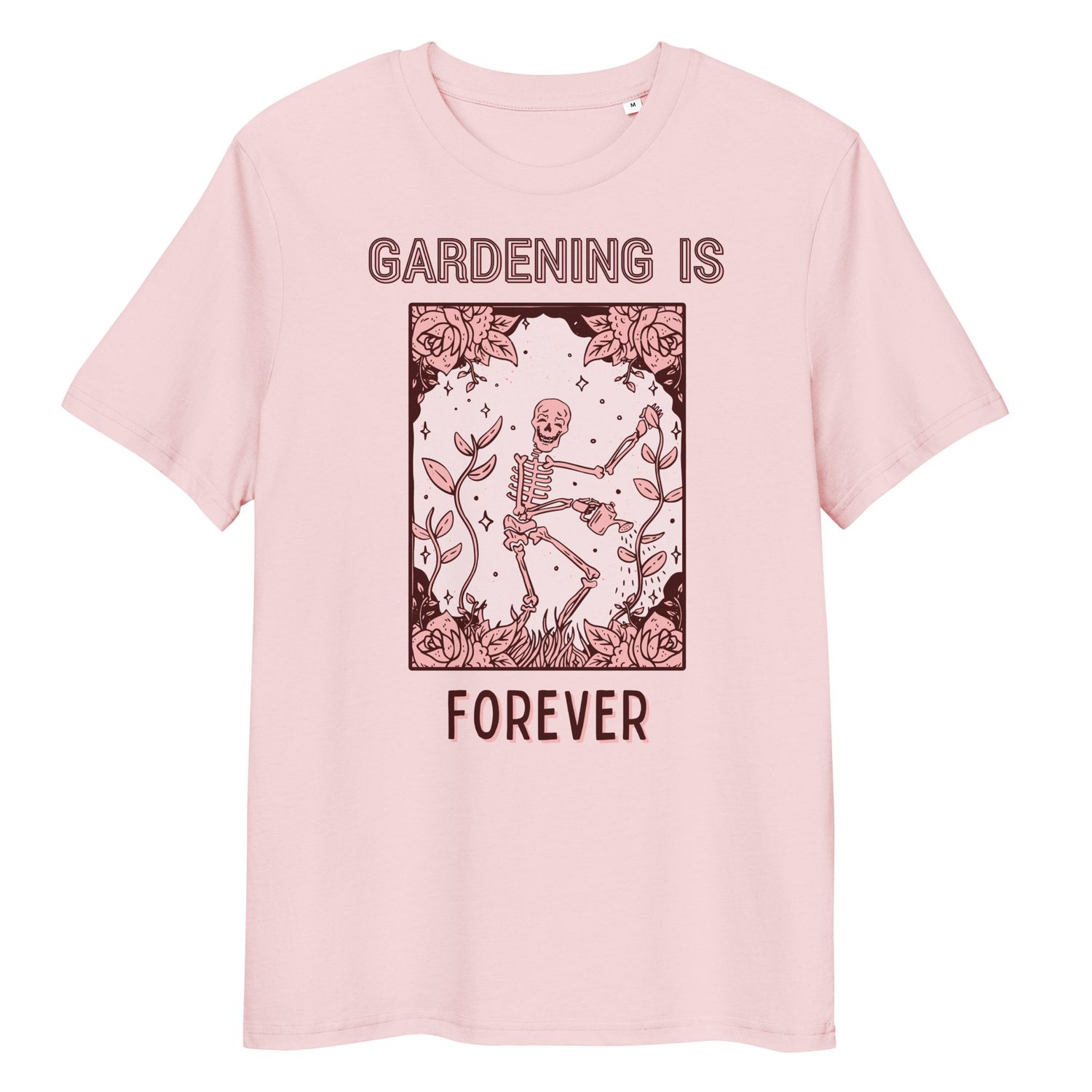 Gardening is Forever unisex organic cotton t-shirt