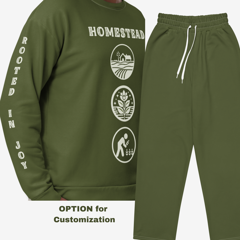 Homestead Sweatshirt and Jogger Set (Custom OPTIONS)