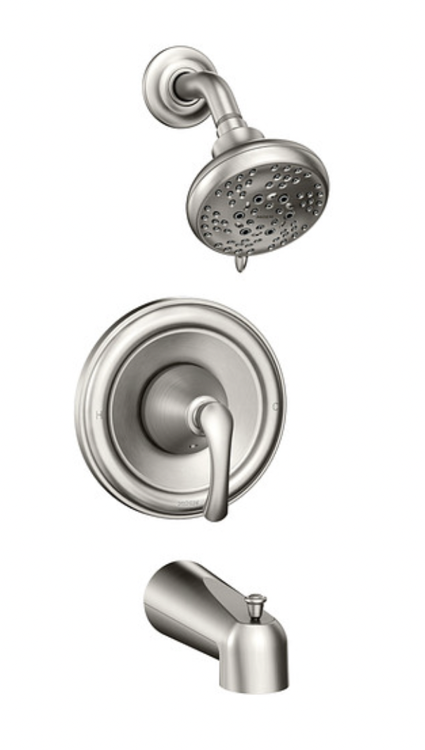 MOEN Tiffin Posi-Temp Bathtub Shower Faucet
